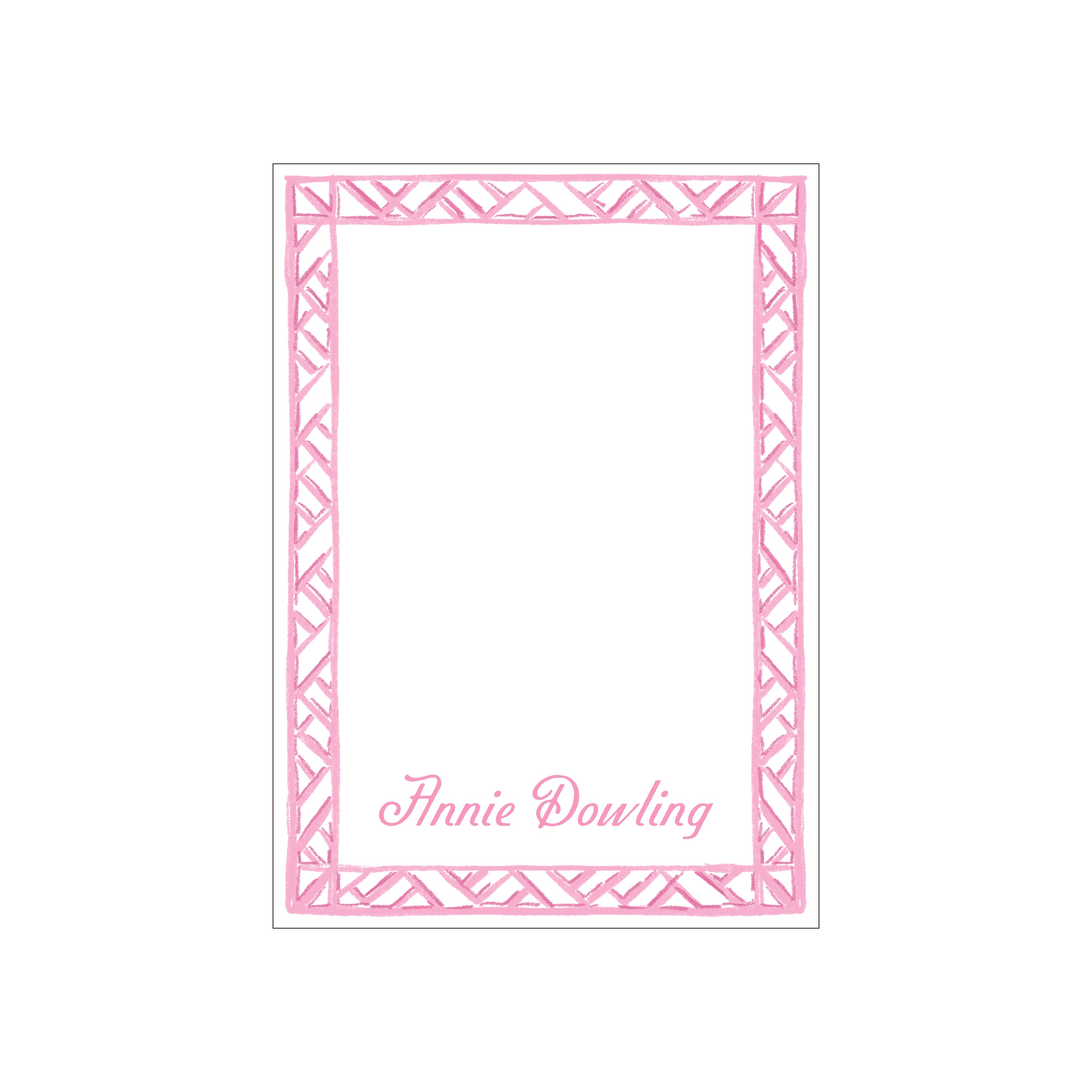 Chippendale Notepad