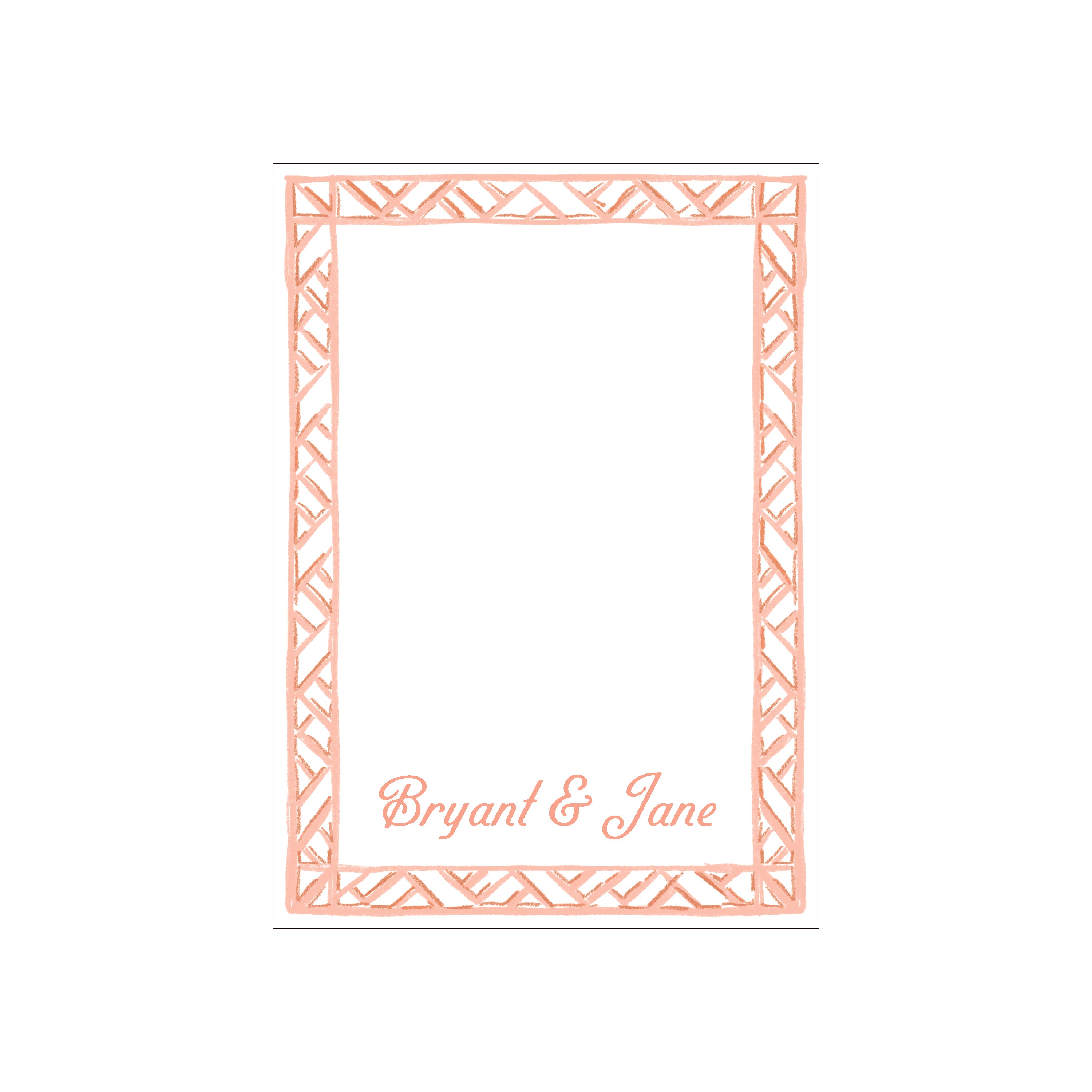 Chippendale Notepad