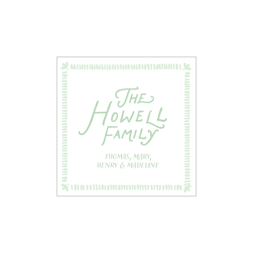 Etched Gift Tag