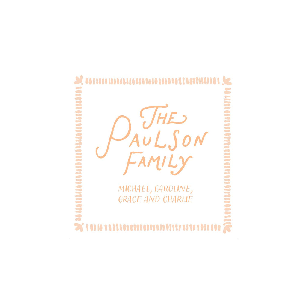 Etched Gift Tag
