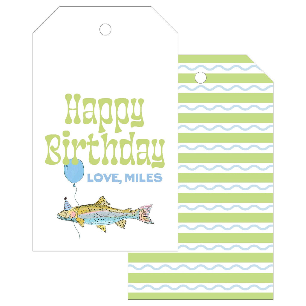 Fishy Gift Tag