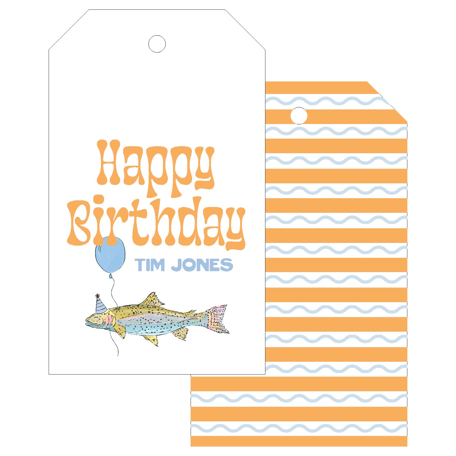 Fishy Gift Tag