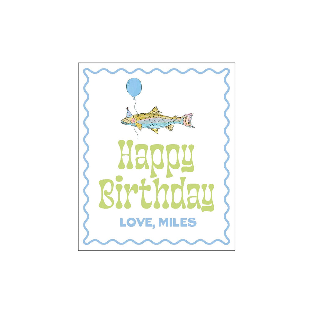 Fishy Gift Tag