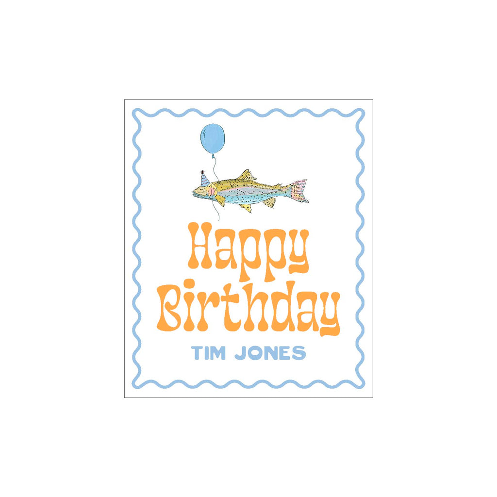 Fishy Gift Tag