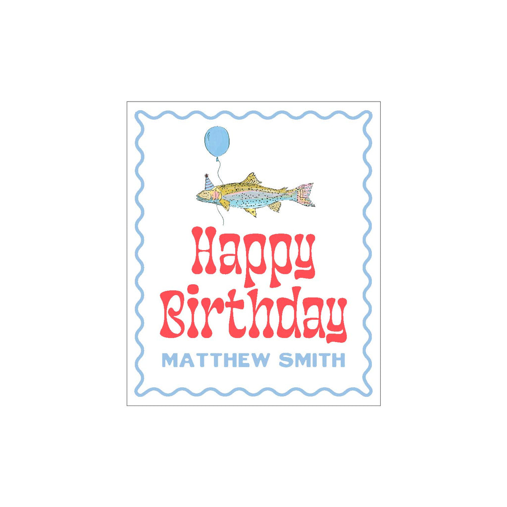 Fishy Gift Tag