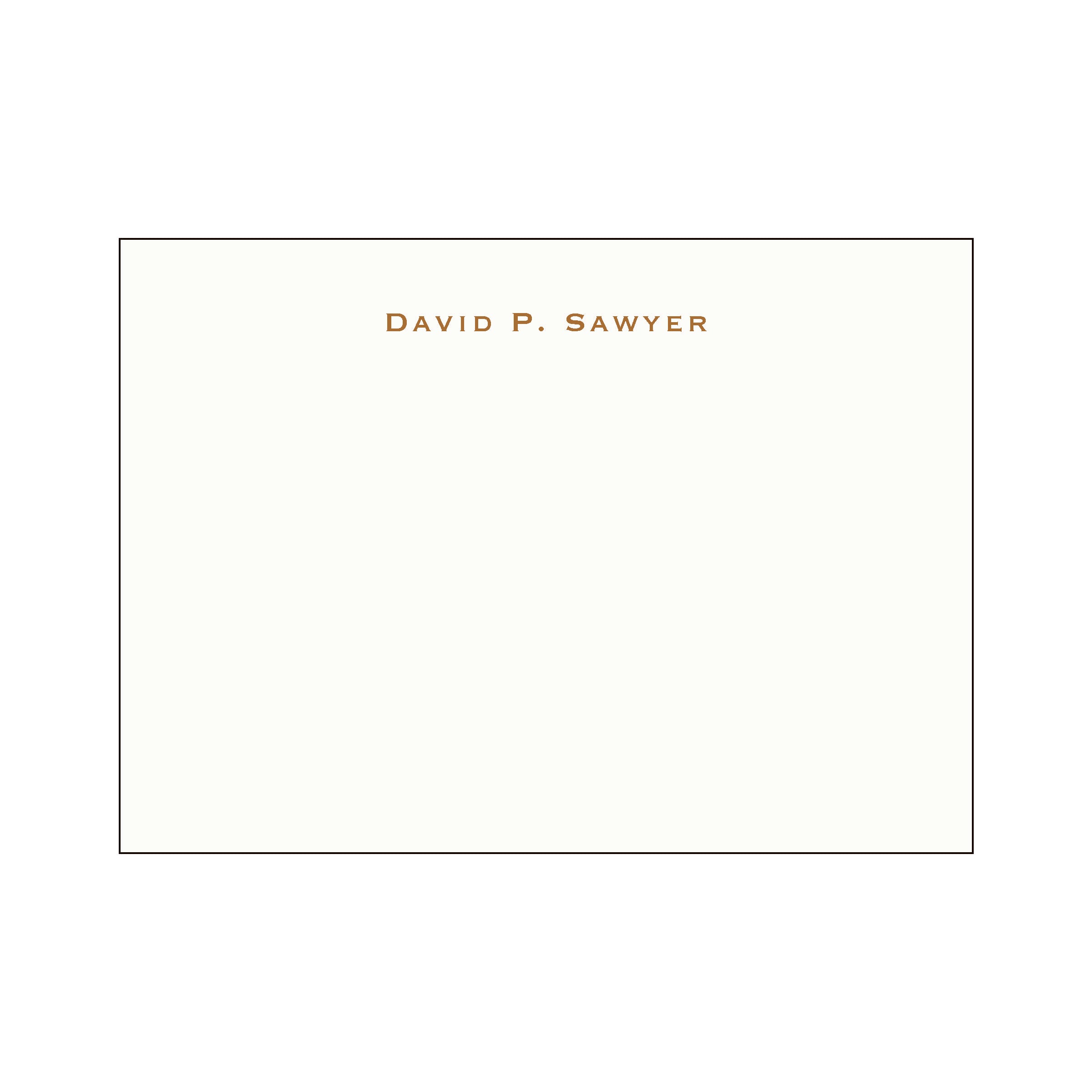 Dad's Personal Stationery Set