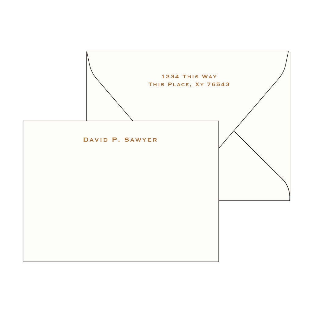 Dad's Personal Stationery Set
