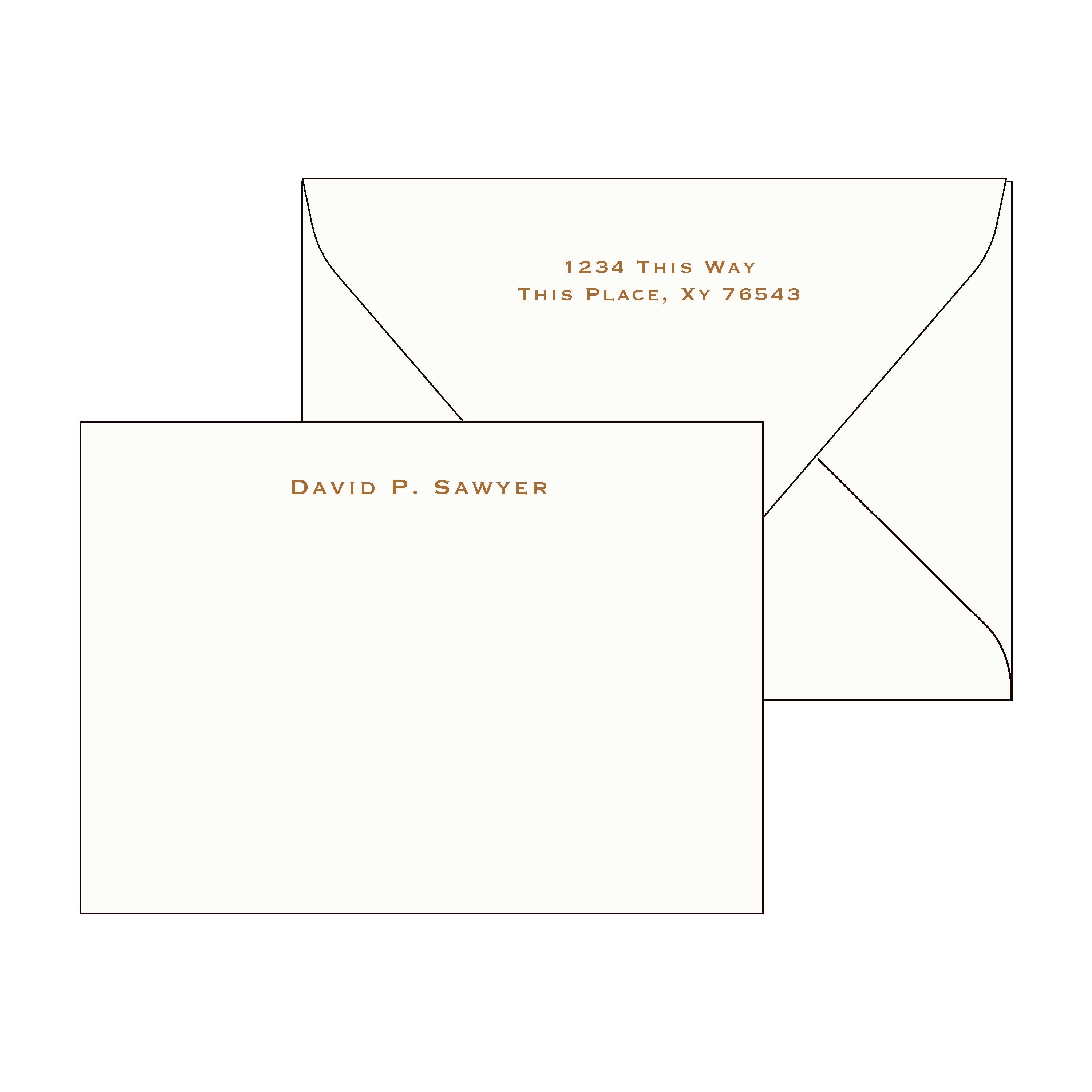 Dad's Personal Stationery Set