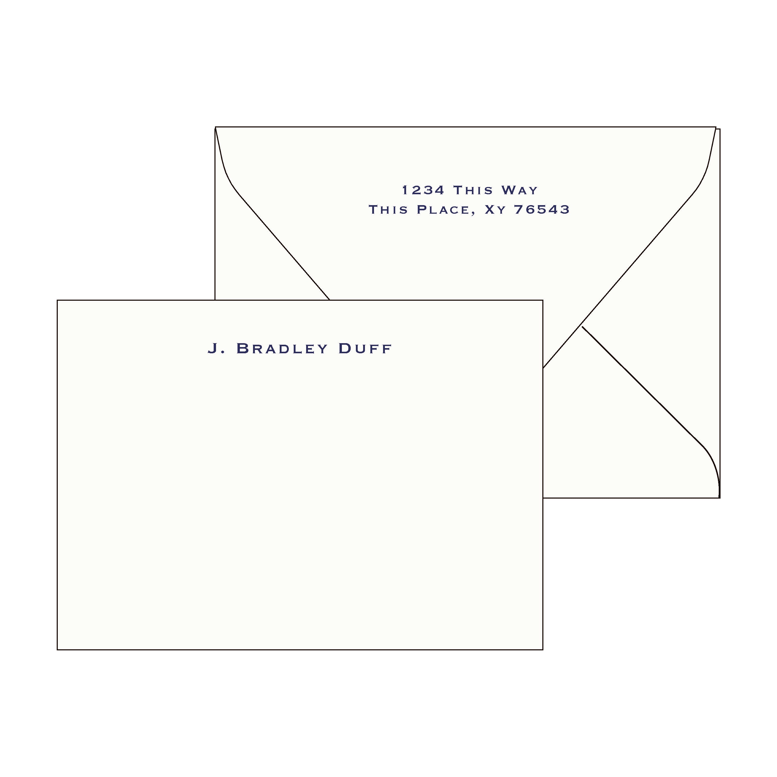 Dad's Personal Stationery Set