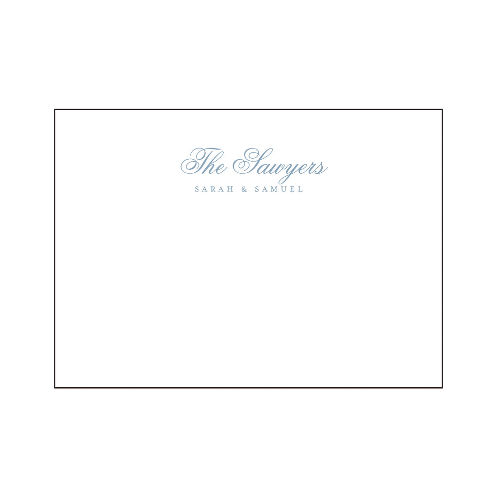 Fancy Family Personal Stationery Set
