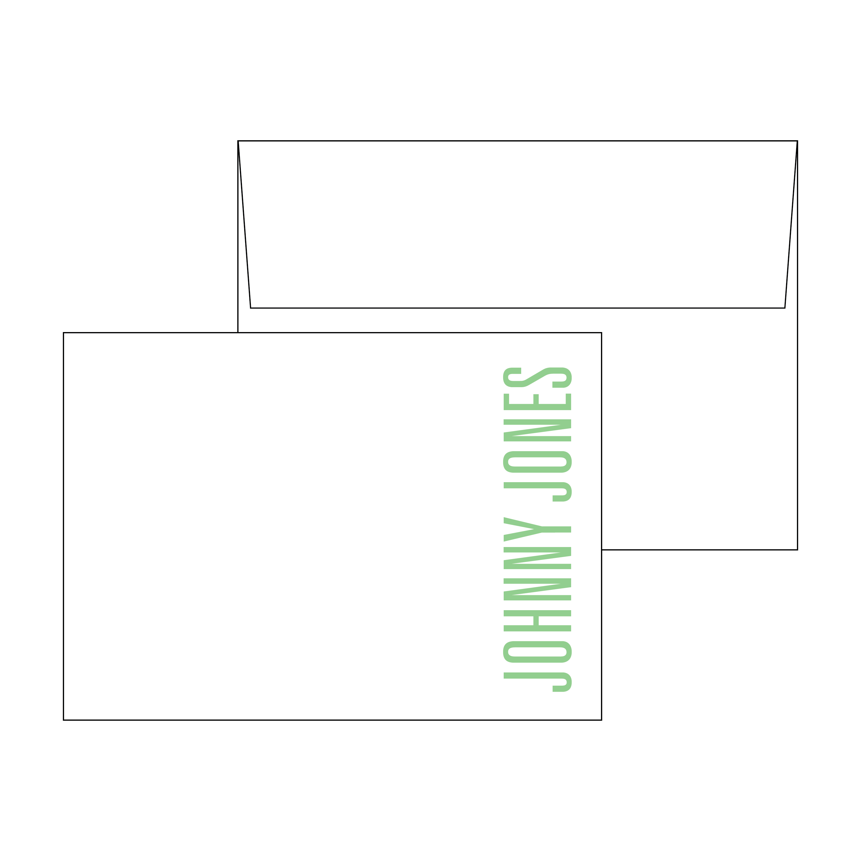 On The Side Personal Stationery Set