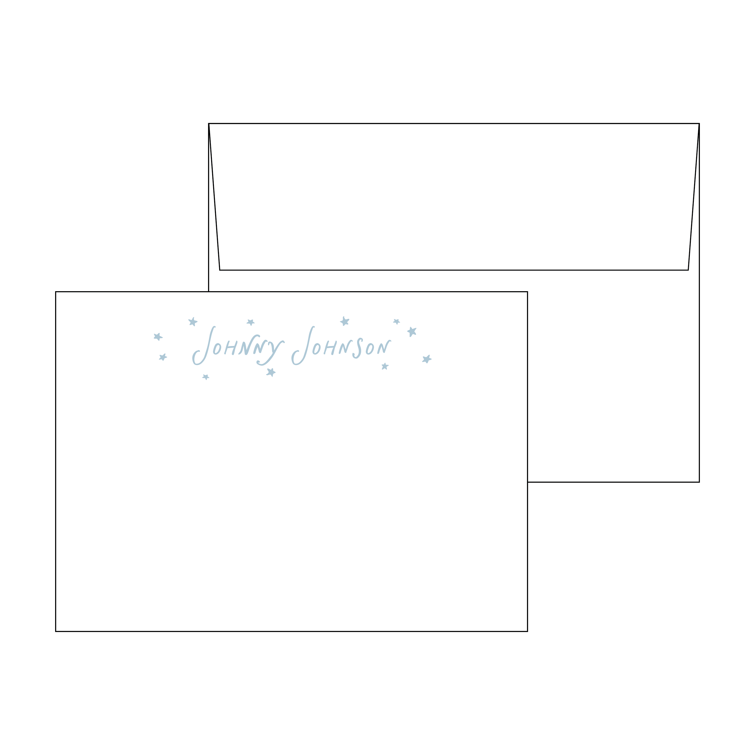 Twinkle Little Star Personal Stationery Set