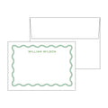Wavy Double Stripe Stationery Set