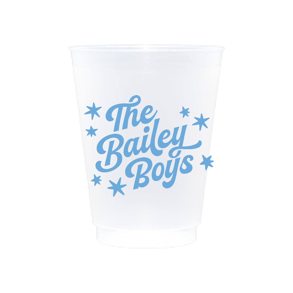 Frosted Shatterproof Cups