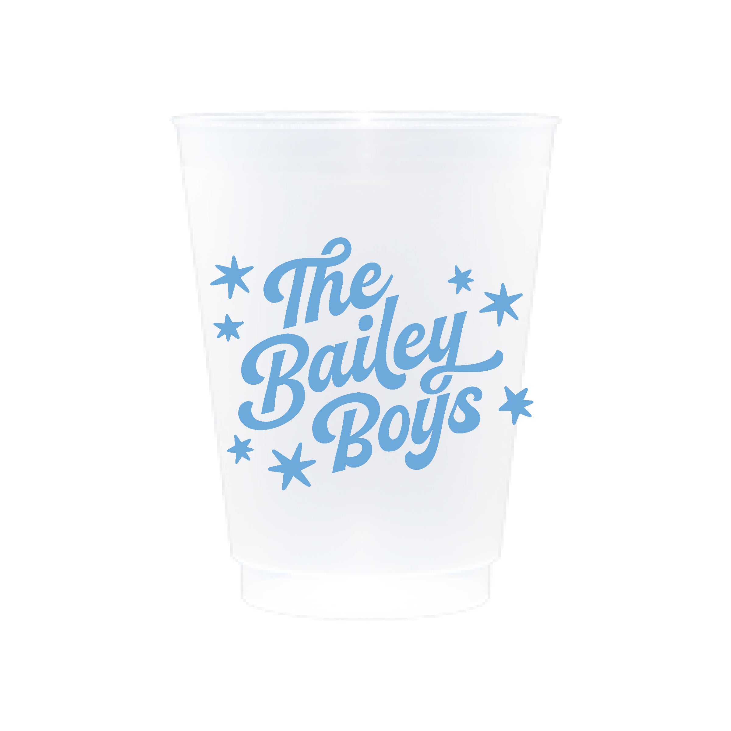 Frosted Shatterproof Cups