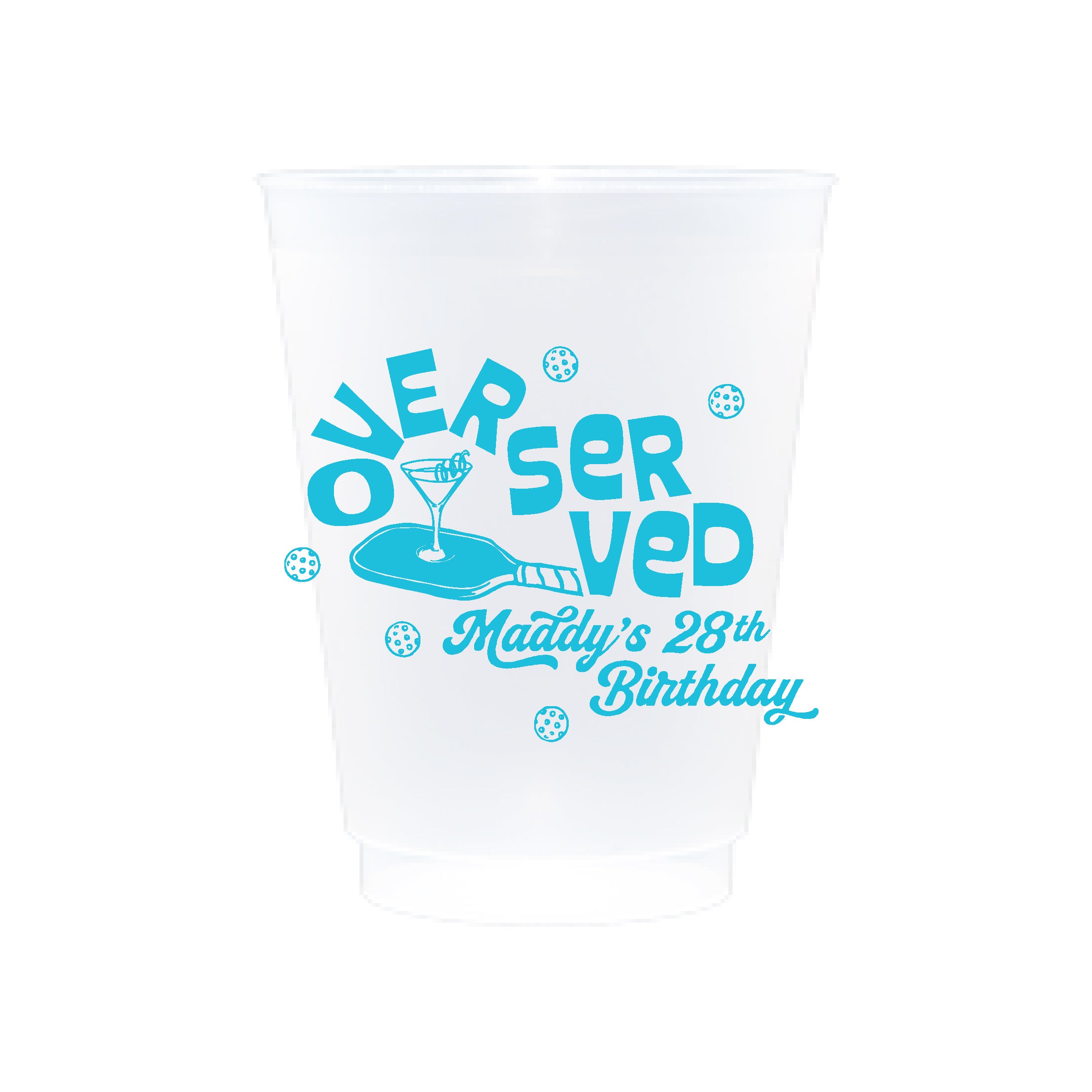 Frosted Shatterproof Cups