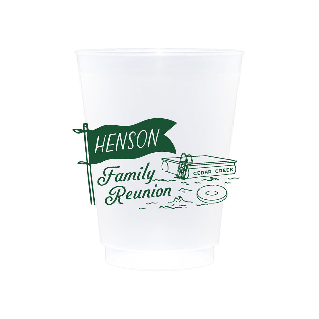 Frosted Shatterproof Cups