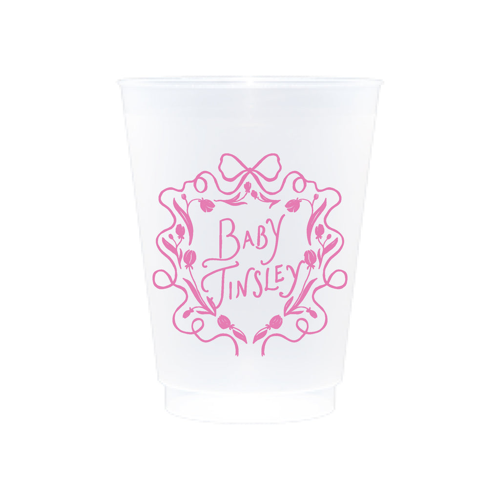 Frosted Shatterproof Cups