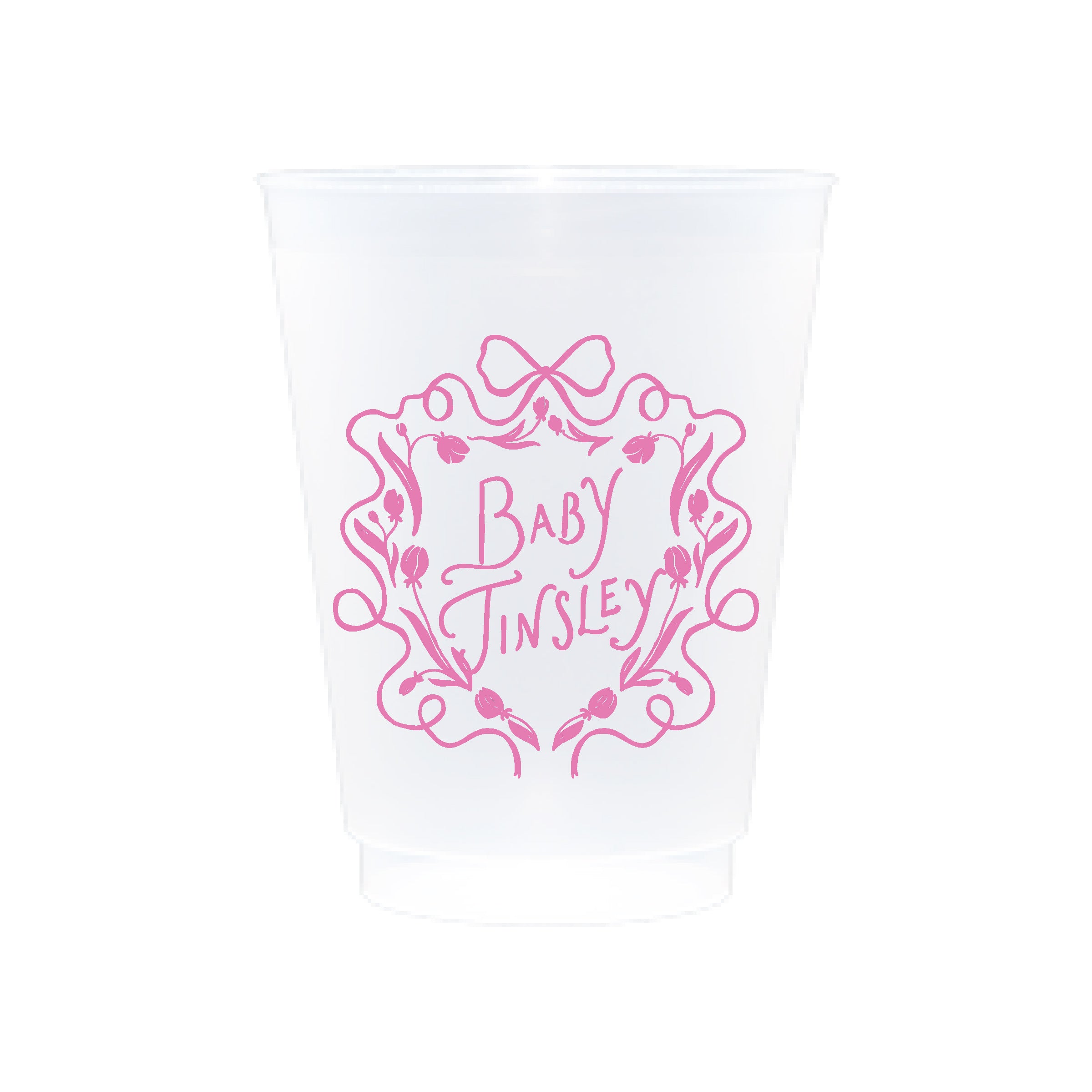 Frosted Shatterproof Cups