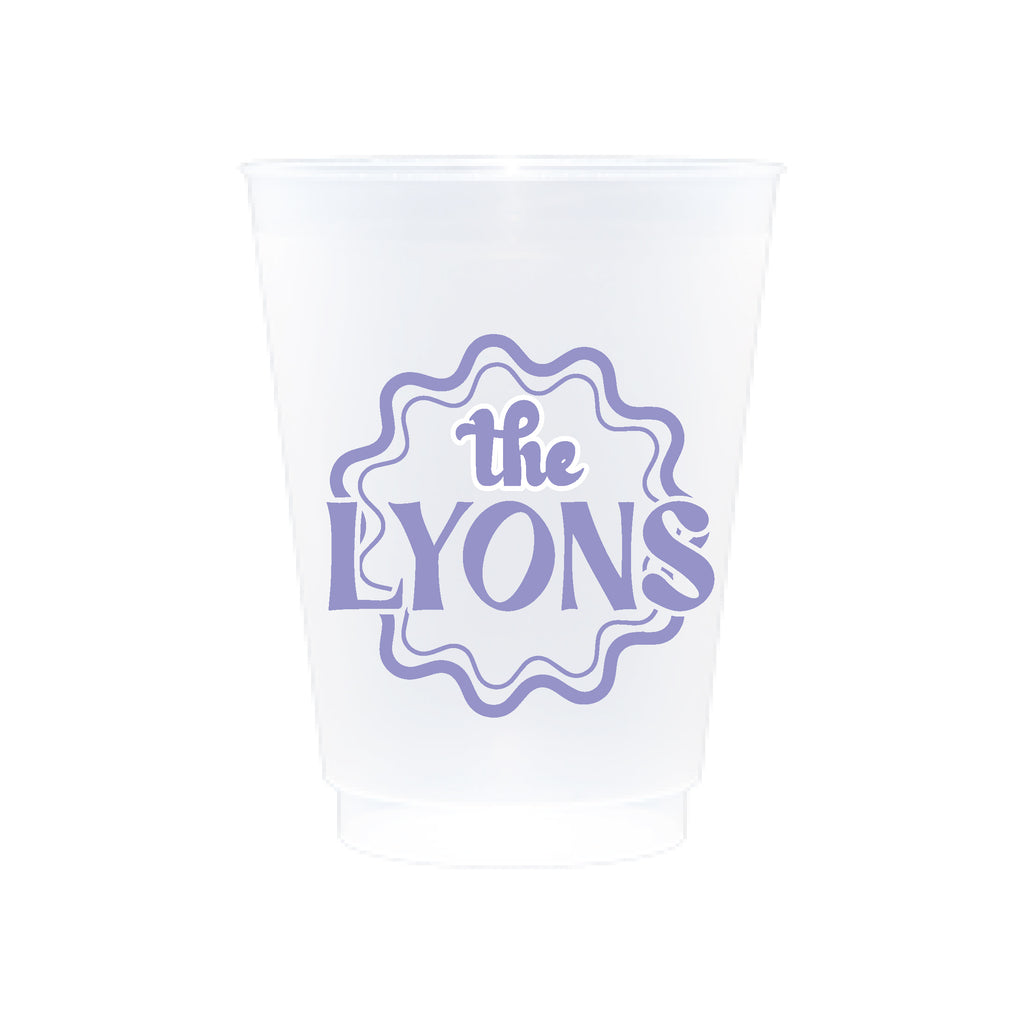 Frosted Shatterproof Cups