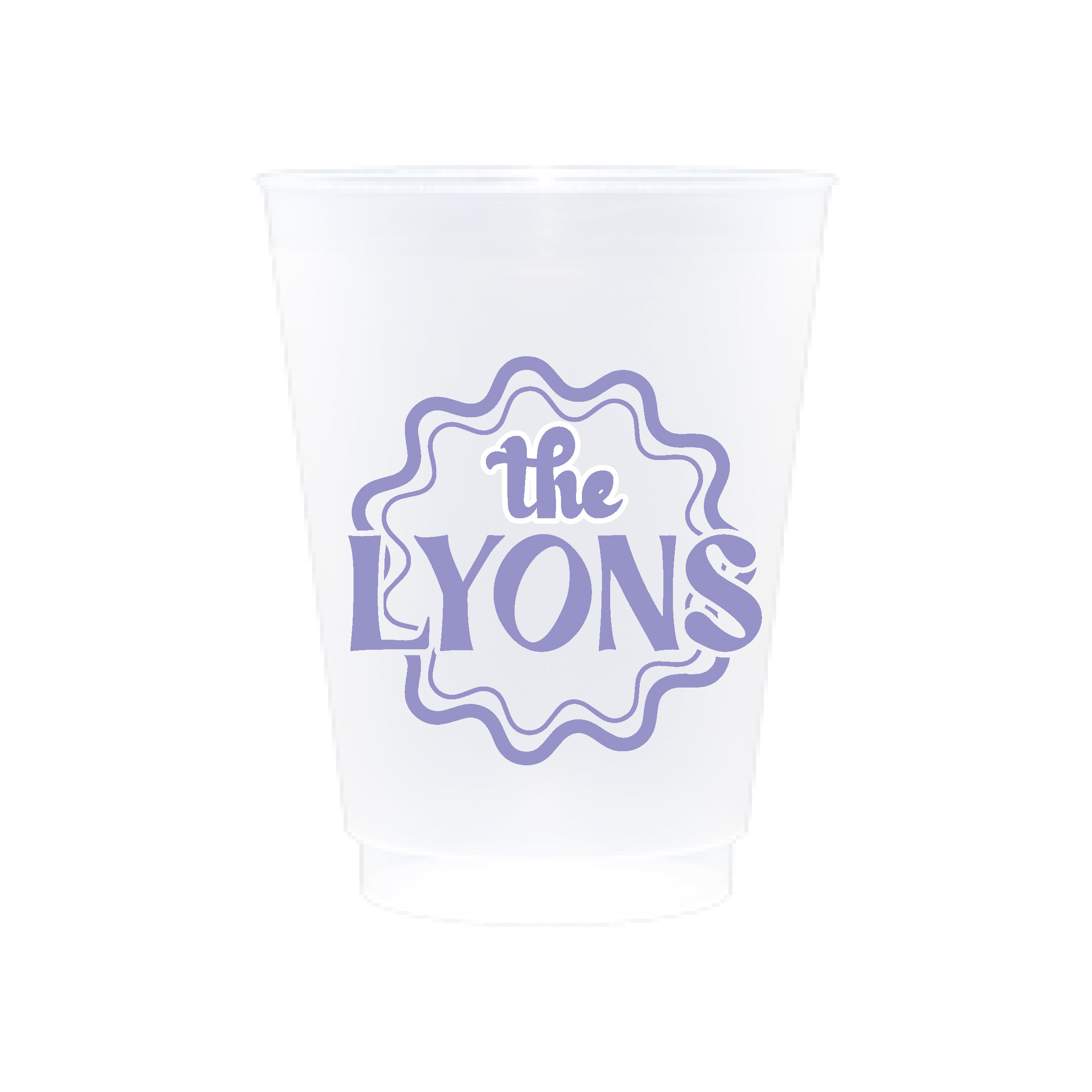 Frosted Shatterproof Cups