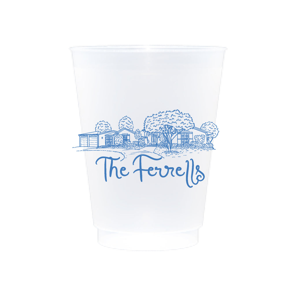 Frosted Shatterproof Cups