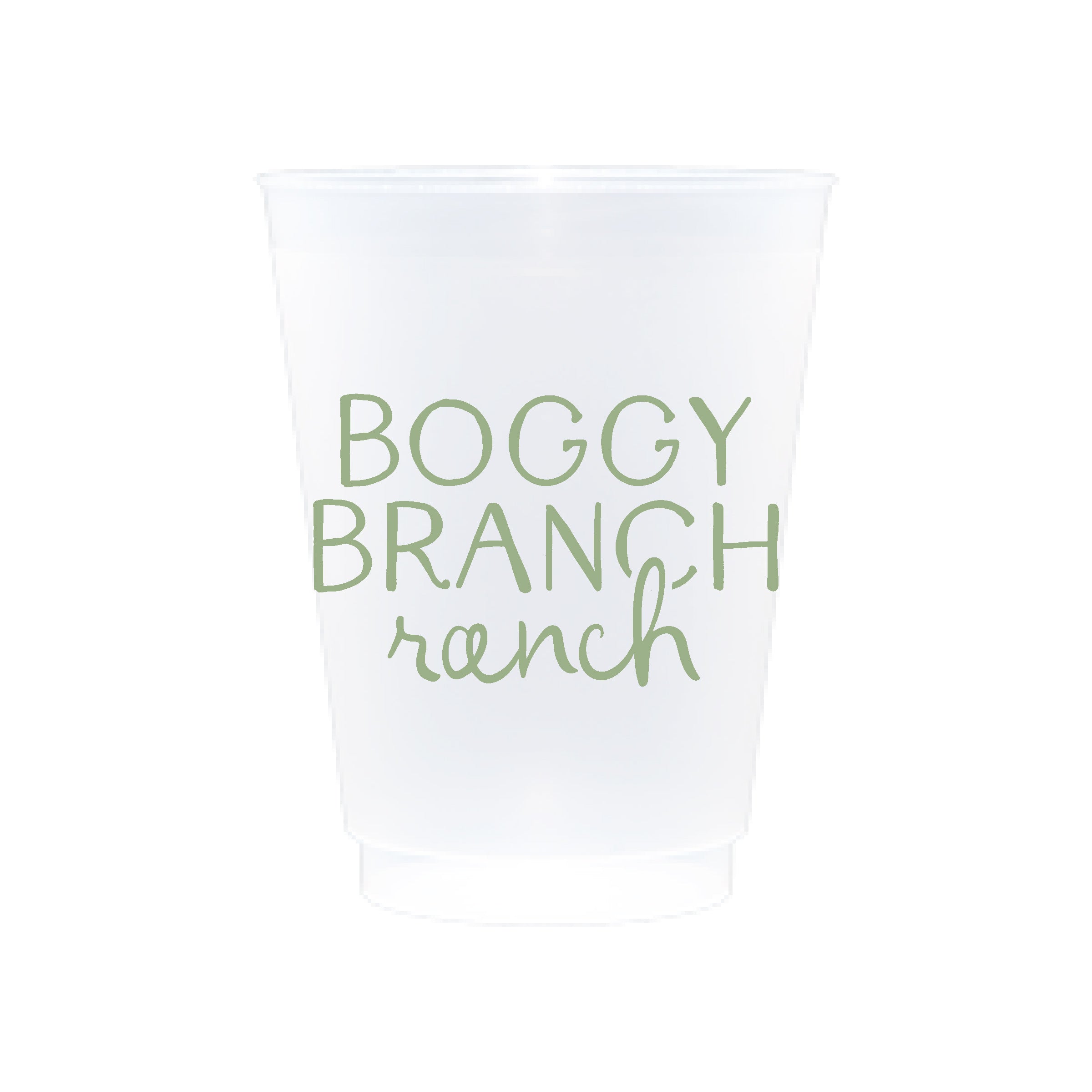 Frosted Shatterproof Cups