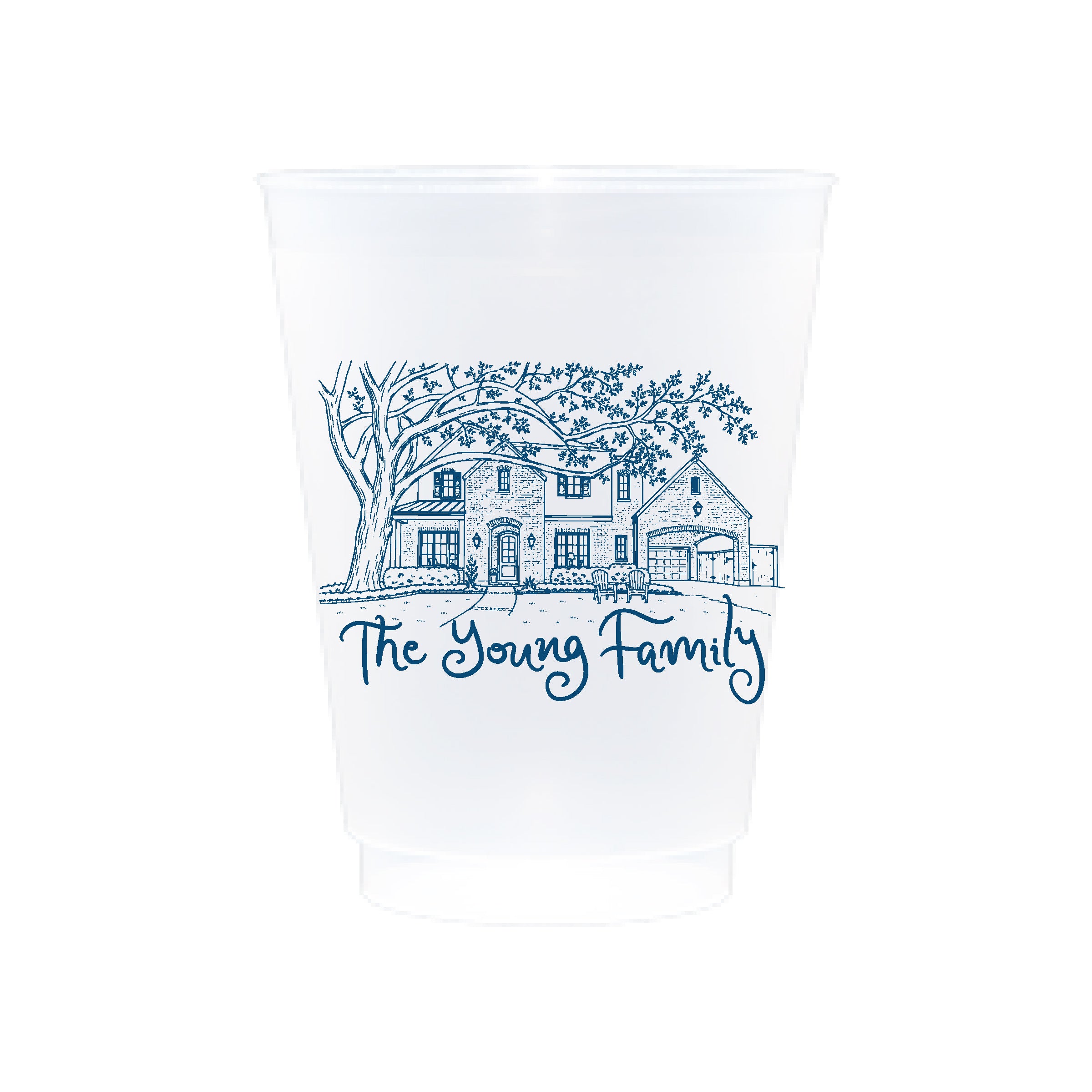 Frosted Shatterproof Cups