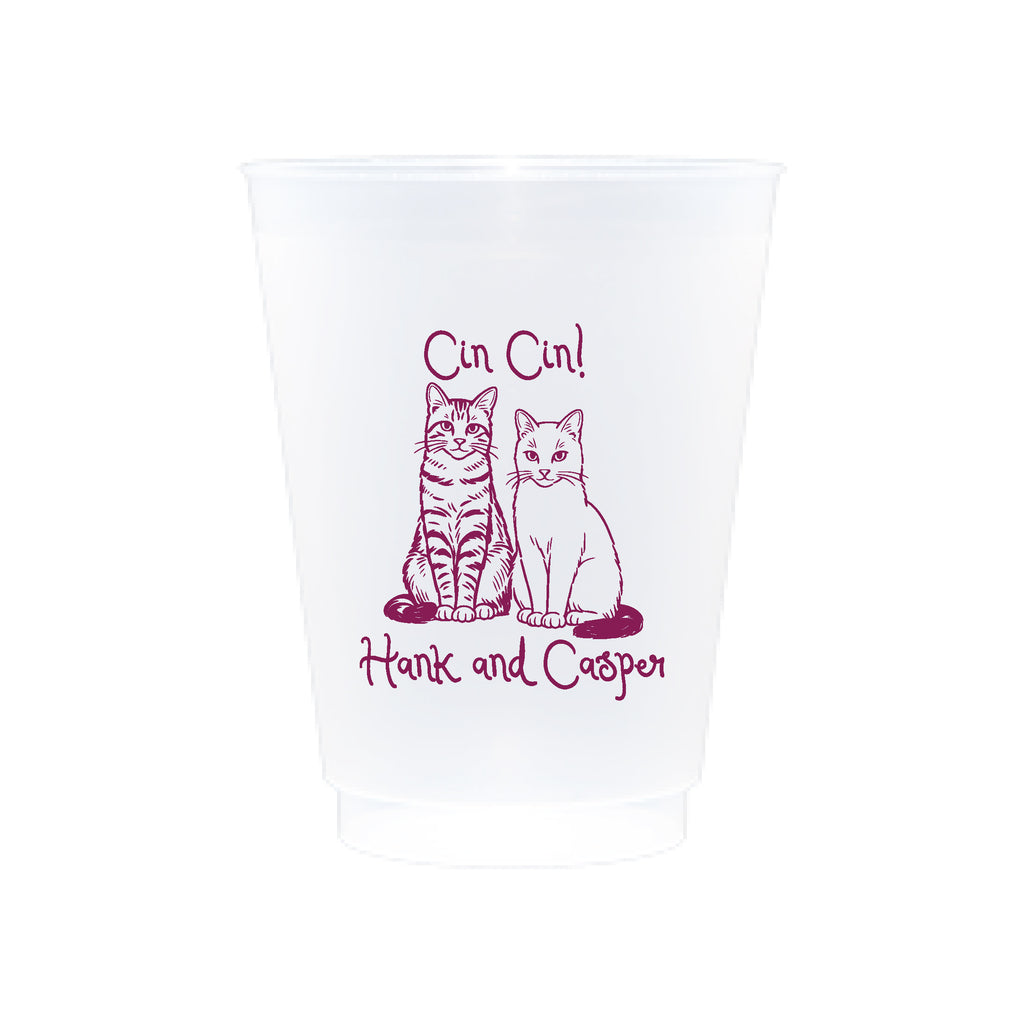 Frosted Shatterproof Cups