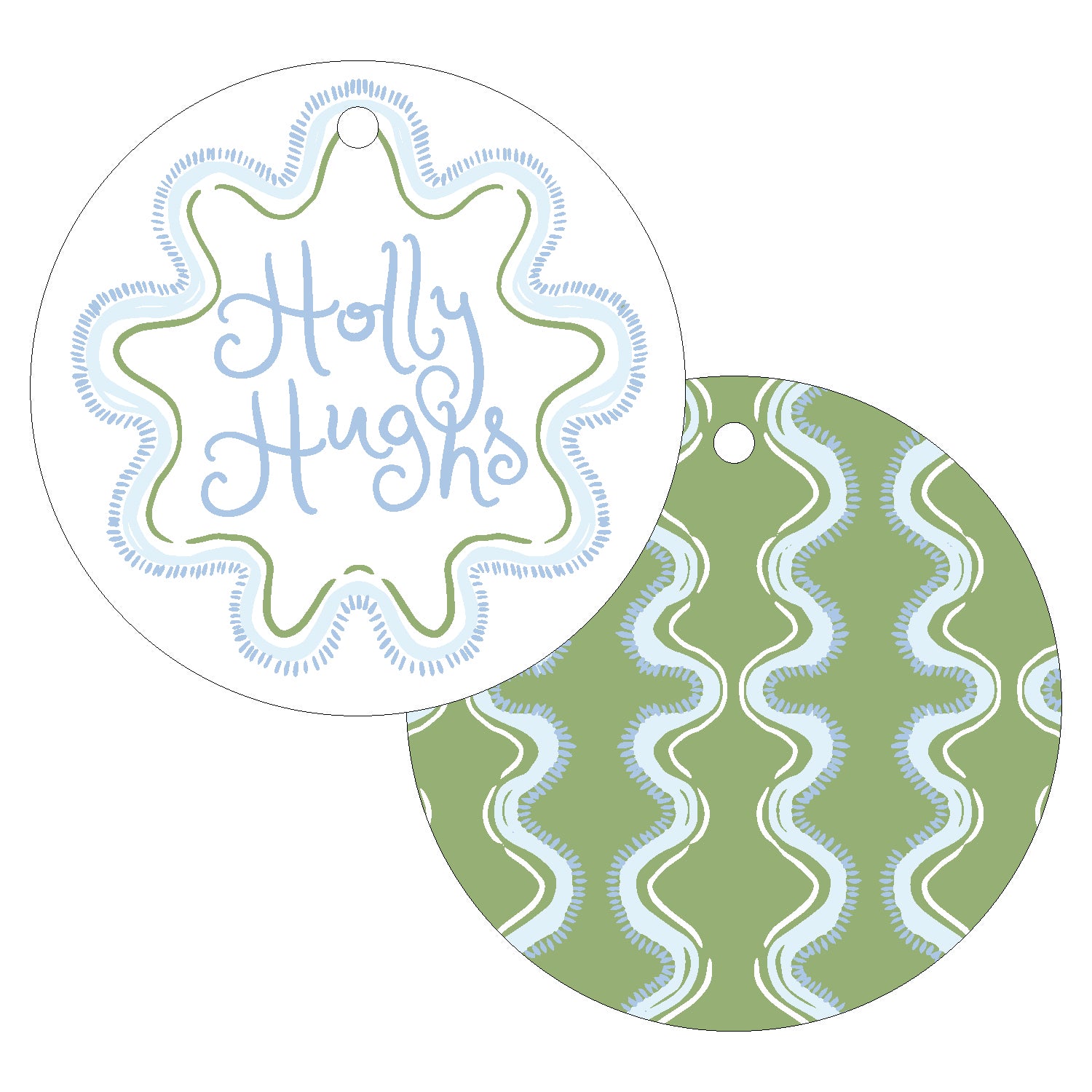 Squiggle Gift Tag