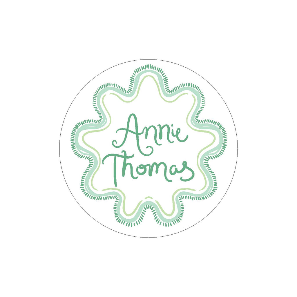 Squiggle Gift Tag